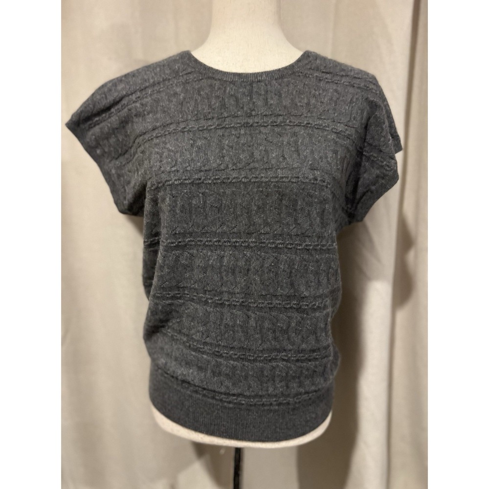 Brooks Brothers Women's Sleeveless Pure Cashmere Sweater Medium